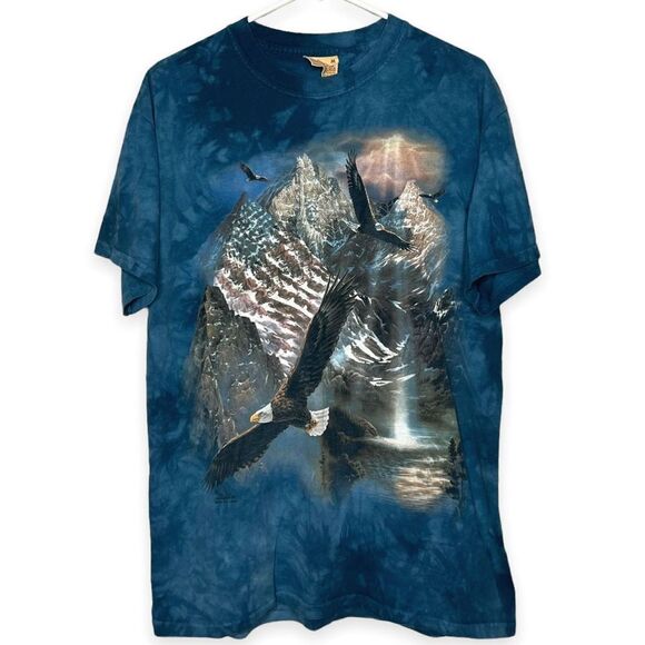 The Mountain Other - Vintage 2004 The Mountain AOP T-shirt Size M